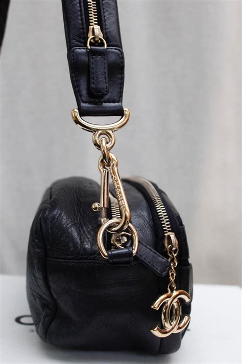 chanel leather crossbody bag|authentic Chanel crossbody bag.